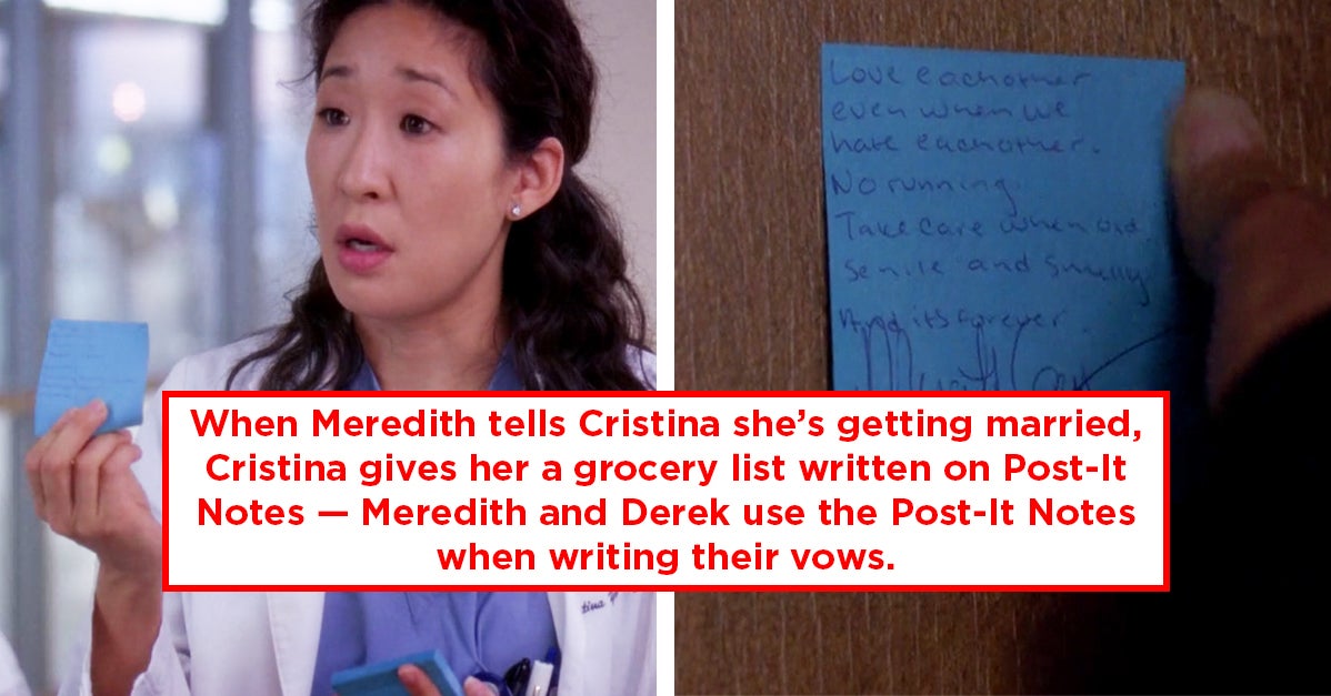 "Grey's Anatomy": 21 Details You May Have Missed