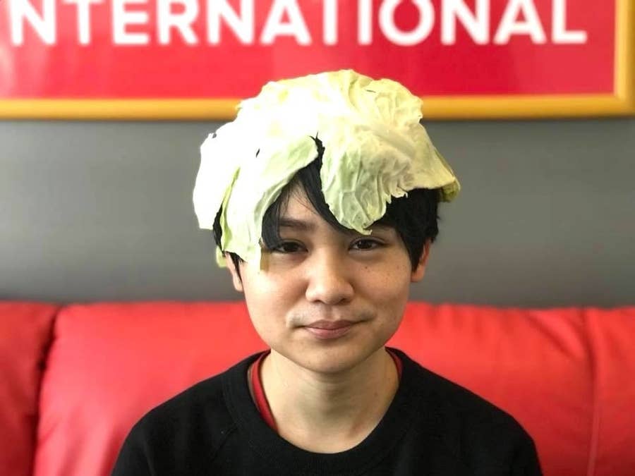 キャベツ枕 キャベツ帽子 で熱が下がる