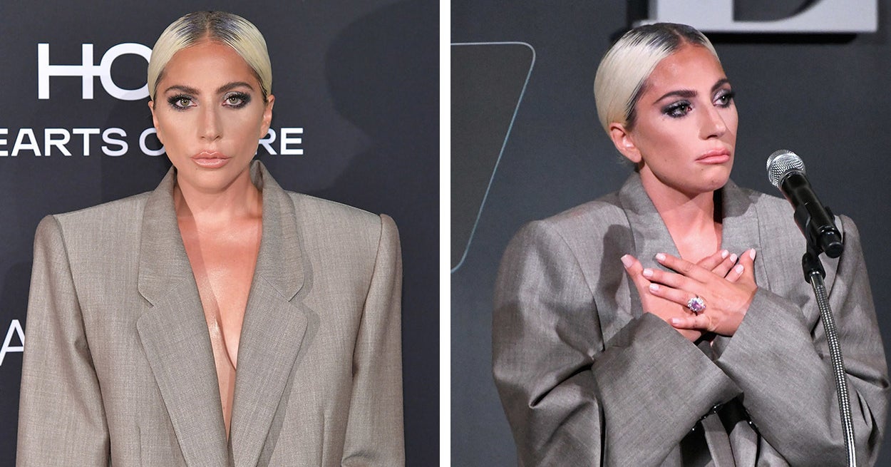 Lady Gaga Wore A Suit To The