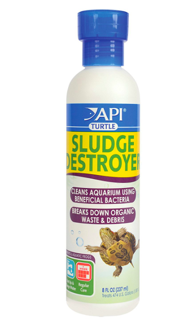 Promising review: I LOVE IT!! I have two small red eared sliders in a 5-gallon tank with fish tank filter. Before I used this sludge destroyer, the water got clouded and started to get smelly by the fourth day, and water had to be changed on the seventh day, otherwise it would stink up the house. After I used this for the first time I didn't smell ANYTHING. Even after not changing the water for two full weeks (I purposely waited to see how long it could go). I refilled the tank throughout these two weeks and I added one dose of the solution in between to keep the clearness up. I changed water on the two weeks mark because the filter was full and to my surprise, the odor was so minor it was barely there! This product is amazing! I highly recommend it!!" —ElleGet it from Amazon for $6.95.