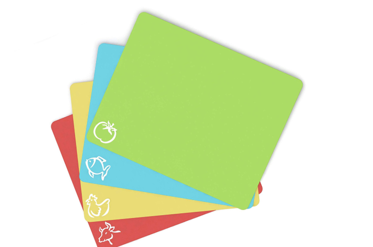 Need Cutting Boards? Buy These $15 Color-Coded Ones ASAP