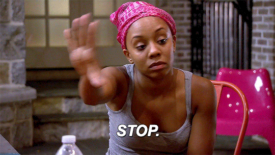 Y'all, stop touching your face! I know it's hard, but putting your bacteria-laden hands on your face puts your skin at risk. All those germs on your hands are now on your face. Nope, no. Stop touching.You can get a Tangle Therapy product here for $5.99.