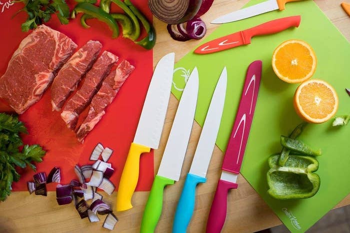 Need Cutting Boards? Buy These $15 Color-Coded Ones ASAP