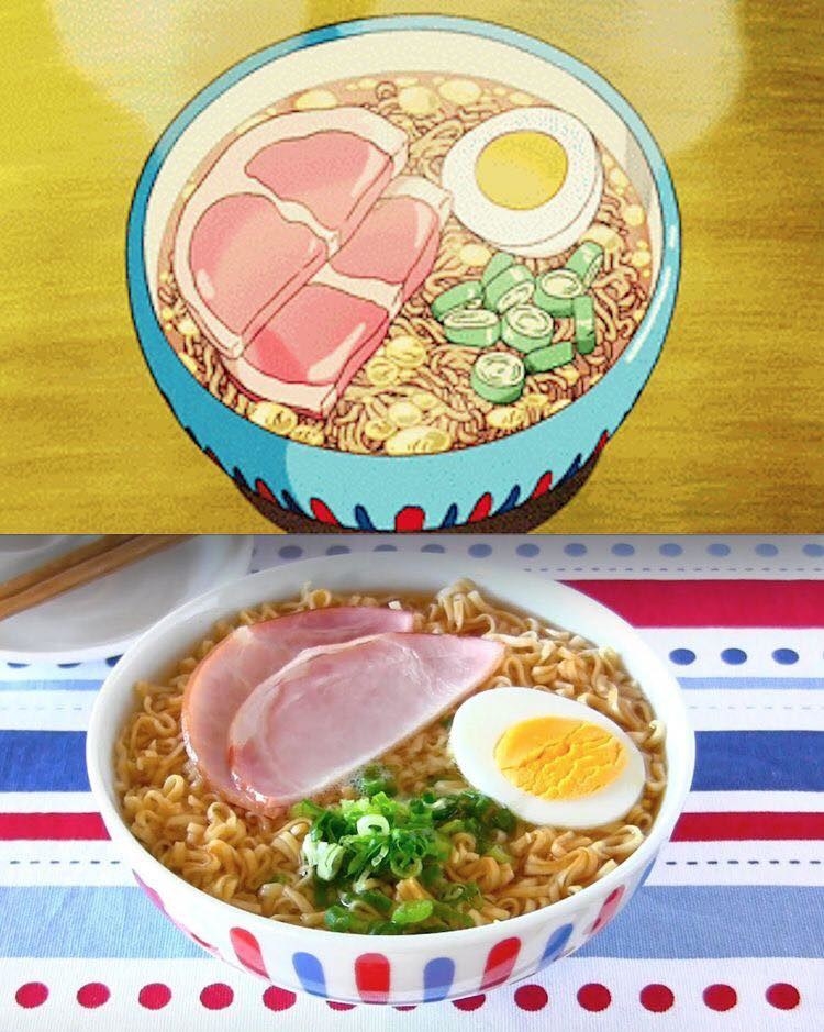 i recreated ANIME food scenes in real life - YouTube