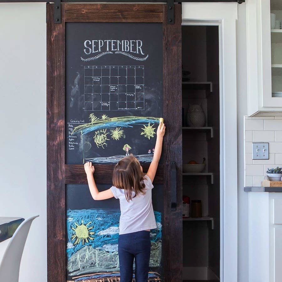 Ebern Designs Keristen Shapes Non-Wall Damaging Chalkboard Decal & Reviews