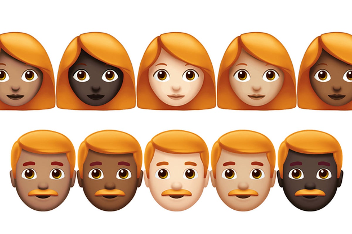 Here's How To Get The Redhead Emoji On Your iPhone Early