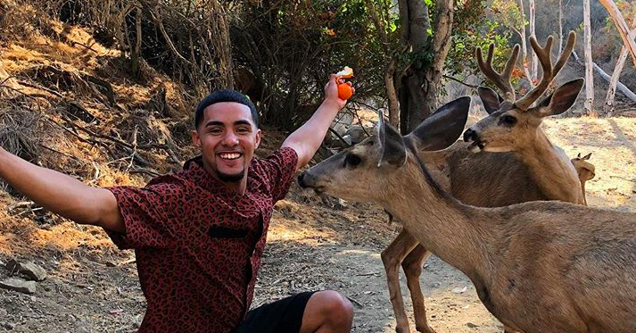 This Guy Got Famous For Being BFFs With Deer. Now His Tweets Have Resurfaced And People Are Torn.