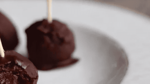 Creamy, chocolatey, and vegan. October 31st is right around the corner, save the date.Caramel Bites (aka vegan Rolos):– 2 cups pitted soft dates– 1 tbsp nut butter– vegan chocolate (dairy-free) to melt