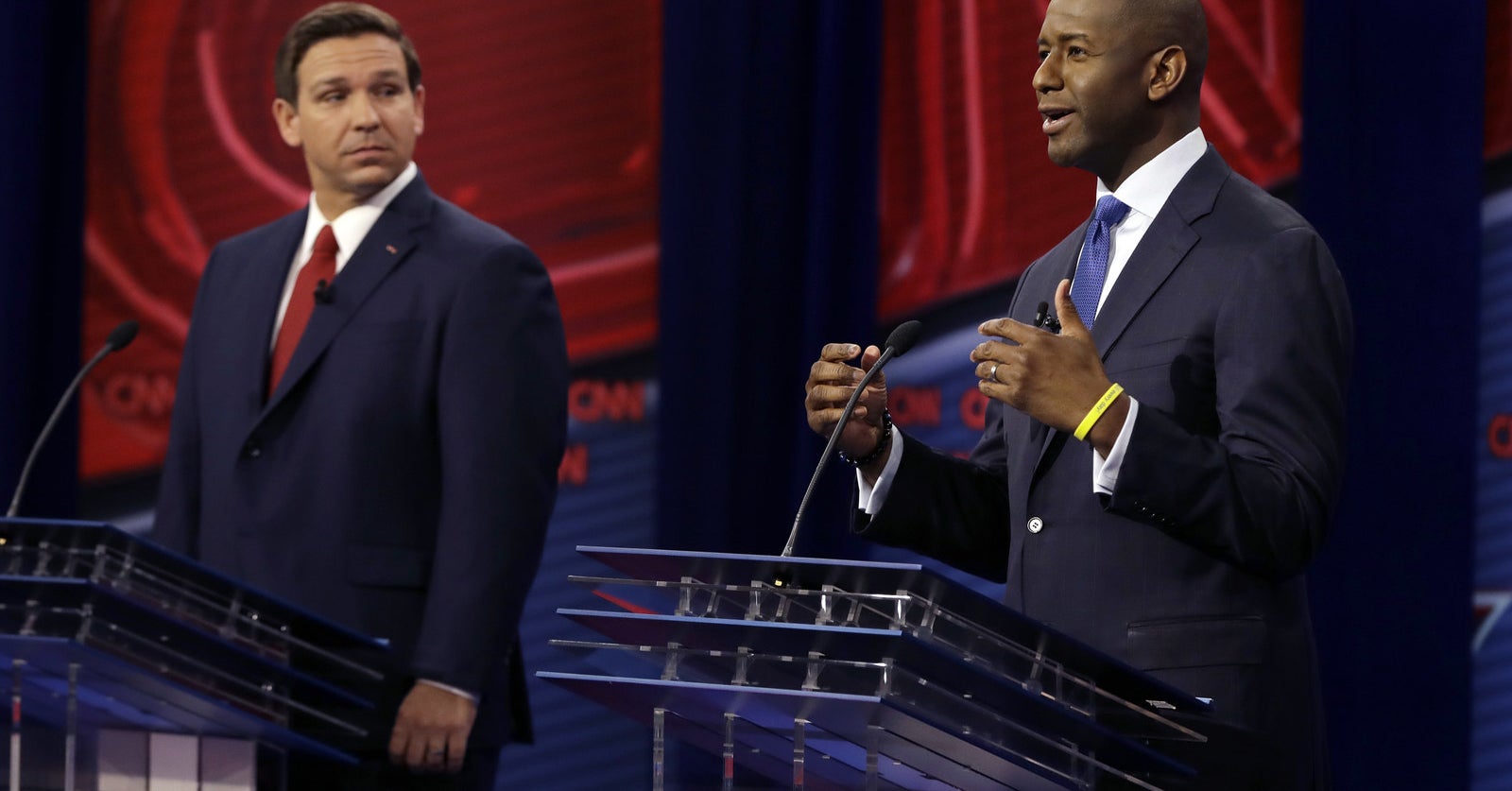 In Floridas First Gubernatorial Debate Andrew Gillum Had To Explain How Hed Deal With Donald 5219