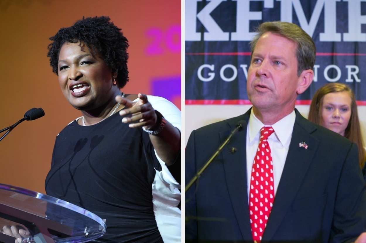 Stacey Abrams Accused Brian Kemp Of Creating An “Atmosphere Of Fear ...