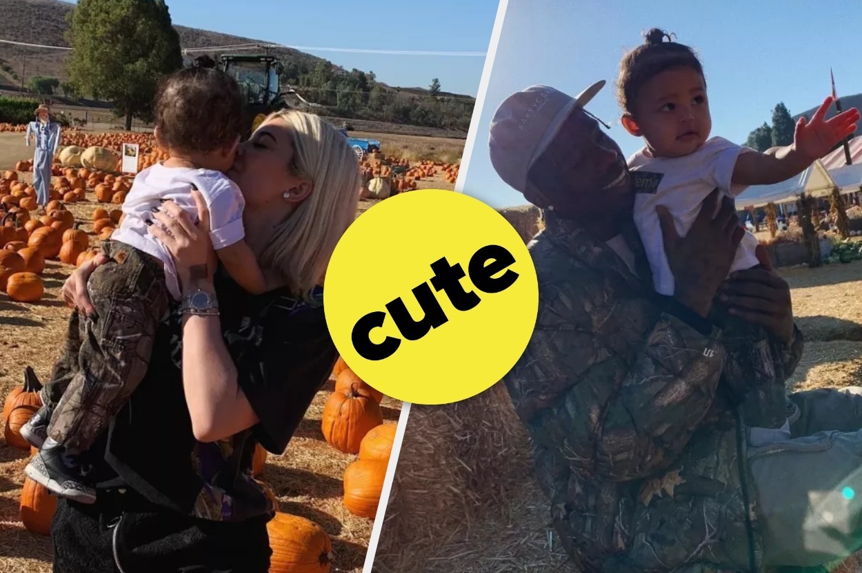 Travis Scott Goes to Pumpkin Patch With Kylie Jenner After Split