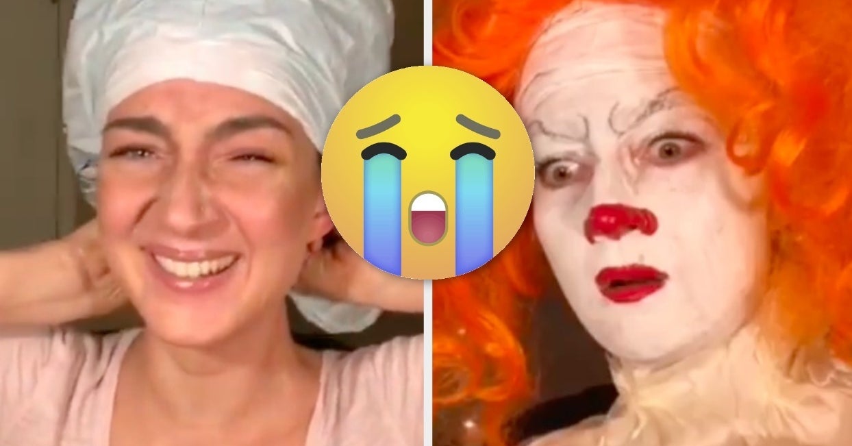 This Girl Ate Edibles Did A Pennywise Makeup Tutorial And It Was