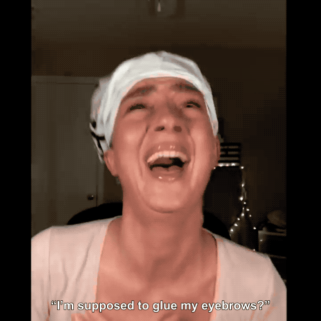 "When I watched the tutorial this girl didn't look like this."