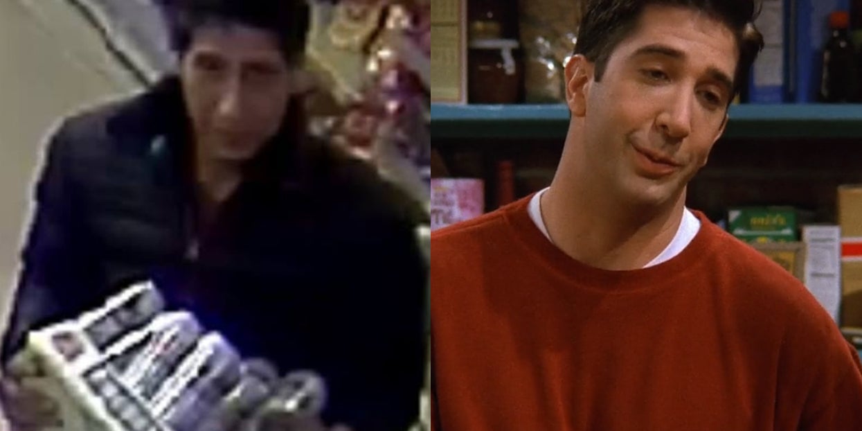 Police Are Trying To Find An Alleged Thief Who Looks Like Ross From Friends And Now It S A Huge Meme