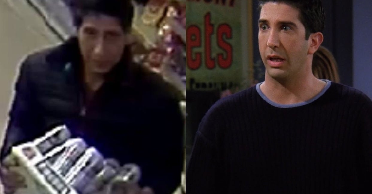 Police Are Trying To Find An Alleged Thief Who Looks Like Ross From “friends” And Now Its A 8154