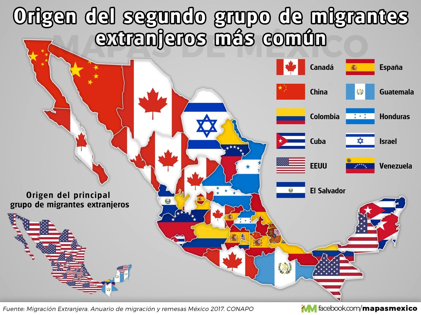 24 Mapas de México llenos de datos sorprendentes sobre nuestro país