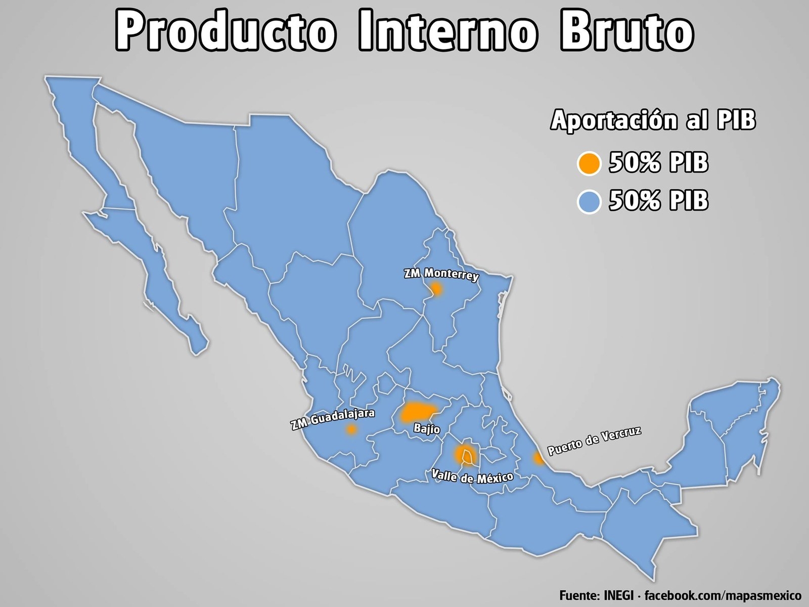 24 Mapas De México Llenos De Datos Sorprendentes Sobre Nuestro País