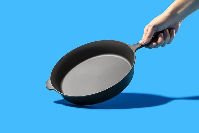 the cast iron skillet