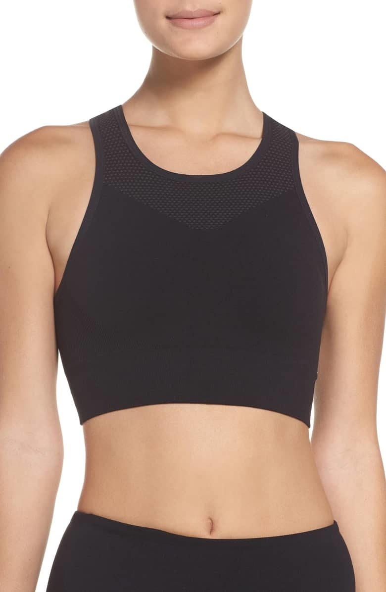 nike sports bra high neck