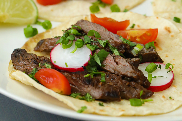 DR PEPPER CARNE ASADA TACOS