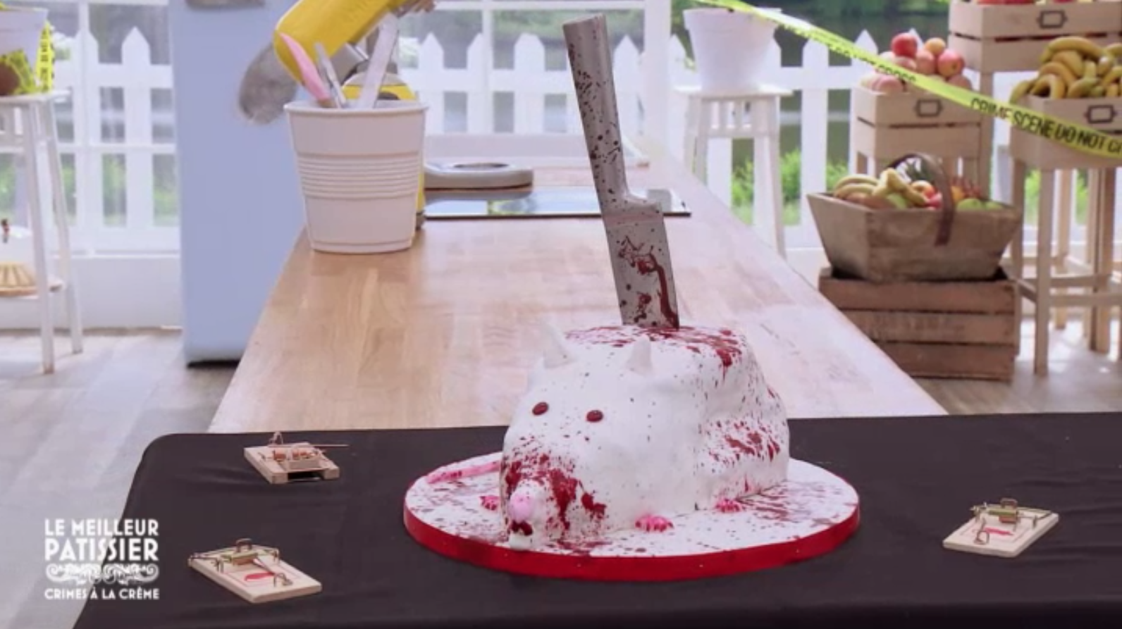 Bake Off France Did A Crime Scene Themed Week And Oh My Goodness