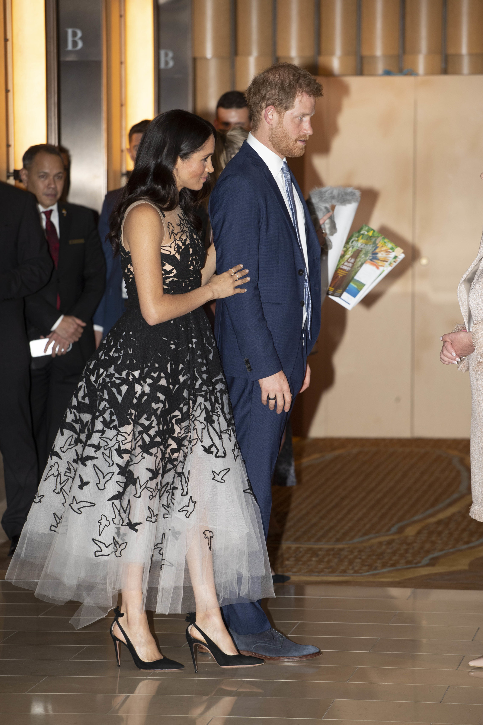 Here's Some Photos Of Meghan Markle's Dress That'll Make You Say It's