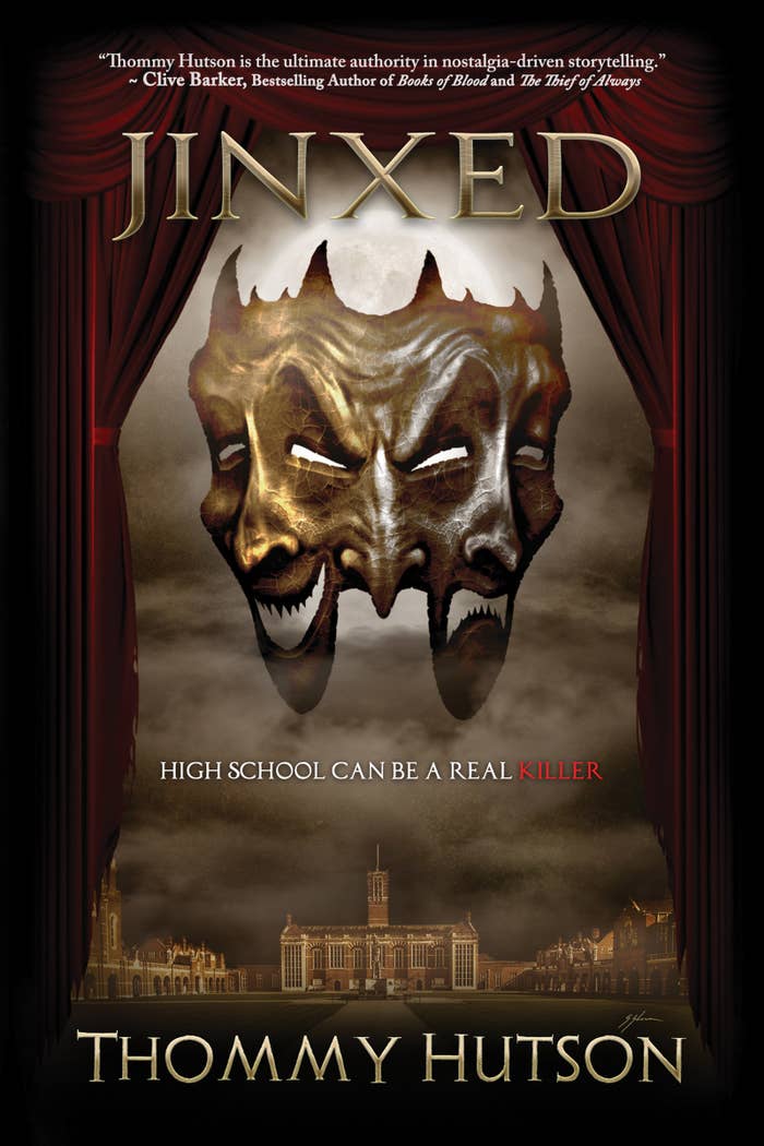 As such, the range of topics addressed is vast. For instance, slasher films, which may be considered the more light-hearted end of the spectrum, offer a variety of cinematic delights to satisfy your cravings. The most revered is Scream. Reinvented by Wes Craven, this spine-chilling, jump out of your theater seat series has become a mainstay in the horror hall of fame. Recreating the “don’t open that door” suspense is a novel carved from the same perverse mold—Jinxed by Thommy Hutson. The classic teen angst, slasher-rama tells the tale of youngsters on the cusp of adulthood with grit, curiosity, and a spot at the coveted Trask Academy of Performing Arts. Someone is knocking off the students, and before the murders inspired by superstitions can end, a diabolical killer must be uncovered. Sure to please with lots of gore, this tale could satisfy the most ardent slasher aficionado.