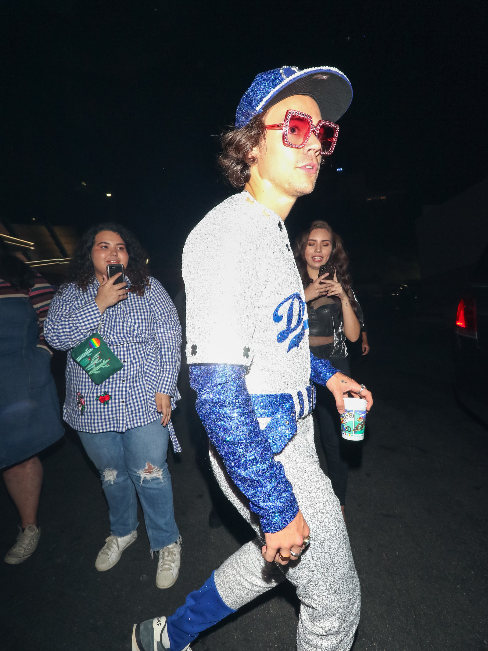 Harry Styles sorprende a Elton John con su disfraz de Halloween - Grupo  Milenio