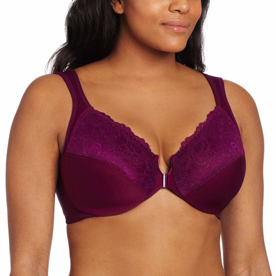 Large Size Bra For Older Women Front Closure, Valentine's Day