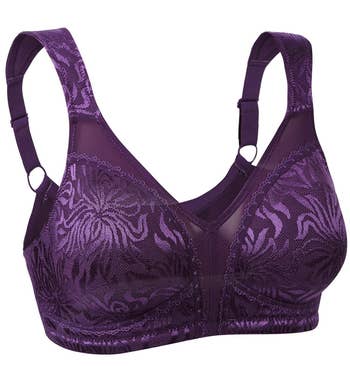 The bra in purple