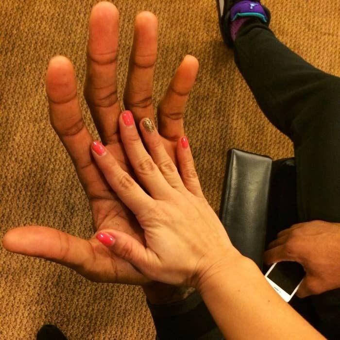This Nba Player S Hands Are Massive And People Are Shocked By It