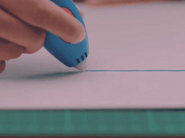 Promising review: "I gave it four stars only because the product design is ugly and cheap looking. But it is GOOD quality and is marketed toward children. Bought as a gift for a 7-year-old and she loves it. Very easy to use, just press the button and insert the plastic. To stop the pen, simply press the button again. A small amount of plastic goes a surprisingly long way. This is indeed a 3D pen. I would recommend for adults as a inexpensive option for a 3D pen. Works the same as the fancy looking ones." —sarahGet it from Amazon for $49.99.