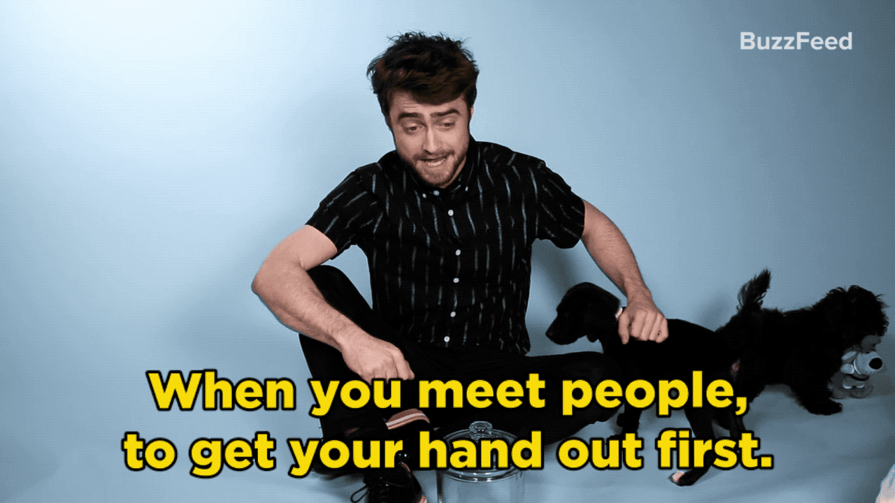 Daniel: My dad gave me a great piece of advice once, which is when you meet people to get your hand out first. I guess, like, create an impression of enthusiasm when you meet people and it gets you off on the right foot. And, I've always sort of done that and stuck to it. And so far — yeah, that's a good one.