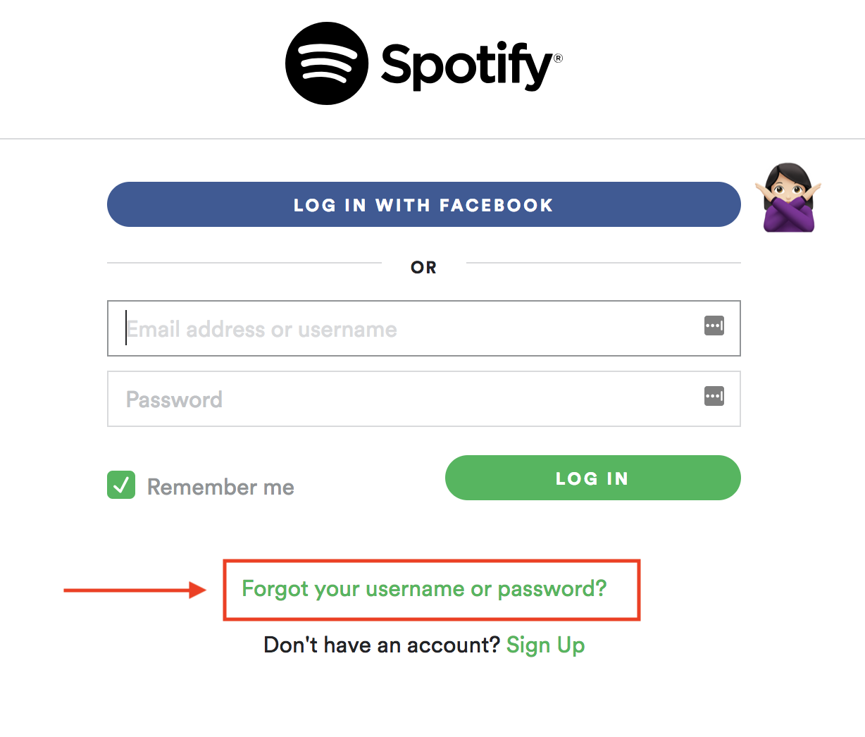 spotify logged me out and changed my password