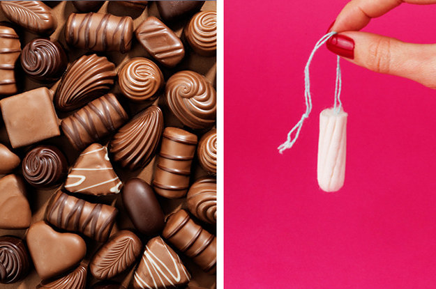 Eat A Bunch Of Chocolate And We'll Guess How Heavy Your Flow Is