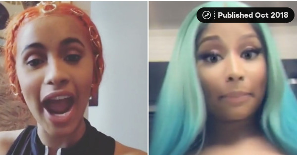 Cardi B Just Clapped Back At Nicki Minaj In An Epic 11 Post Instagram Rant Cardi B Just Clapped Back At Nicki Minaj In An Epic 11 Post Instagram Rant