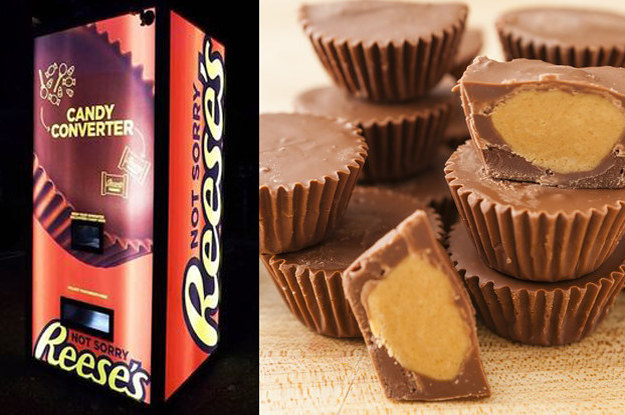 This Reese's Machine Will Swap Out Your Halloween Candy For Peanut Butter Cups