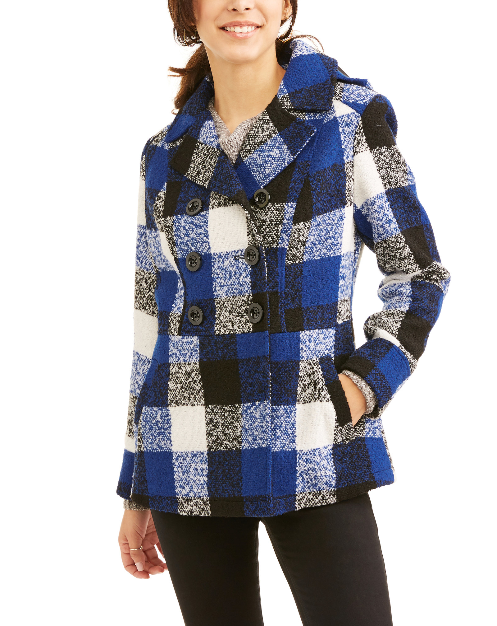 Walmart on sale wool coat