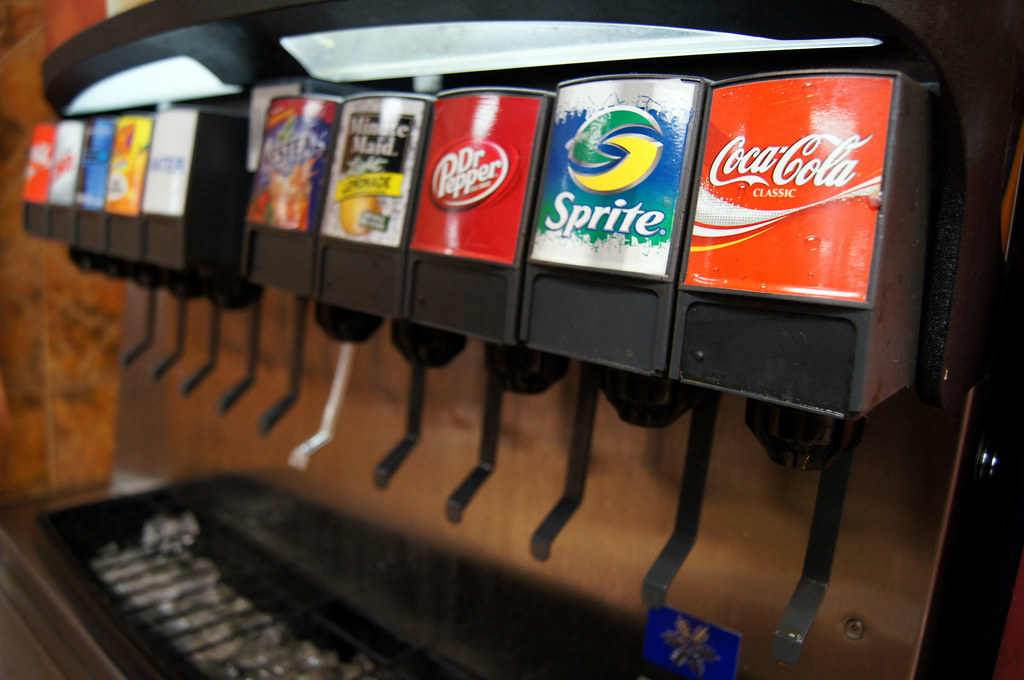 mcdonalds coke machine