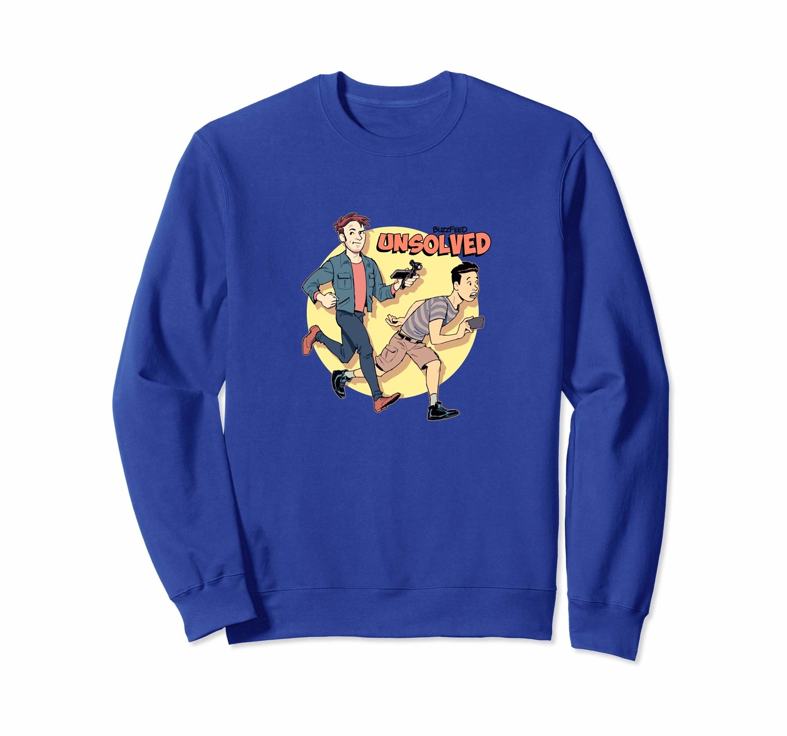 Buzzfeed store unsolved sweatshirt