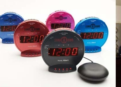 the alarm clocks