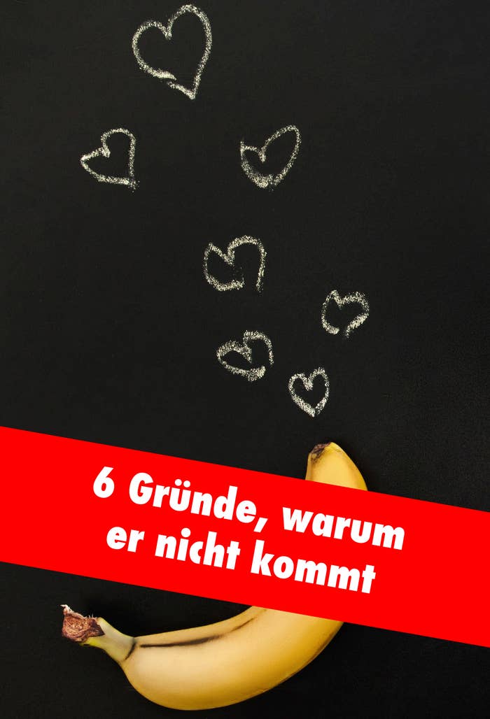 6 Gründe, warum er beim Sex nicht kommt