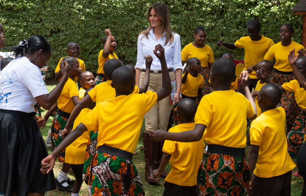 Melania Trump Came To Africa And Mostly Just Took A Bunch Of Pictures ...