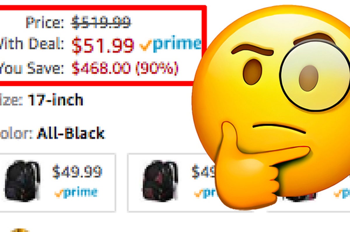 s “Today's Deals” Page Is Full Of Fake Deals And Made-Up Discounts