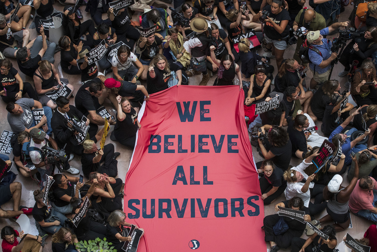 Image result for PHOTOS OF PROTESTORS AT CAPITOL HILL 10/6