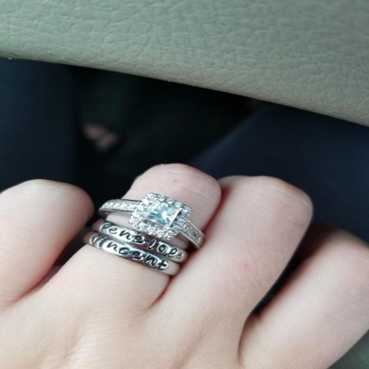 These $15 Engraved Stacking Rings From Amazon Make The Perfect Gift