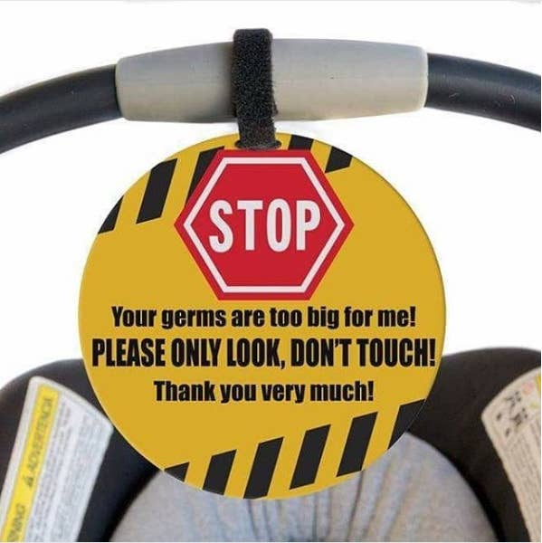 Do not touch baby signs