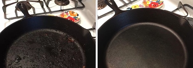 This Useful Ser Is The Ultimate Way To Clean Your Cast Iron Pans Clean Your Cast Iron Pans