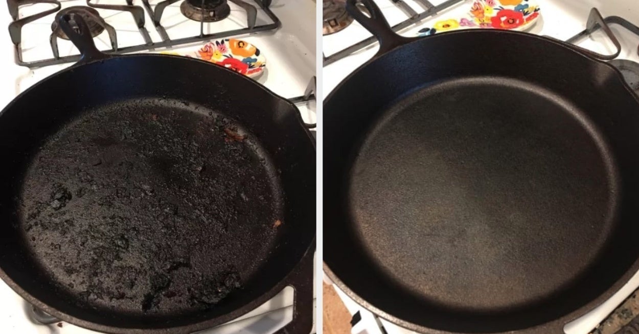 How to clean scrambled egg off non-stick pan? : r/CleaningTips