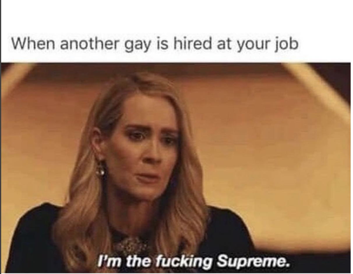 and your gay meme